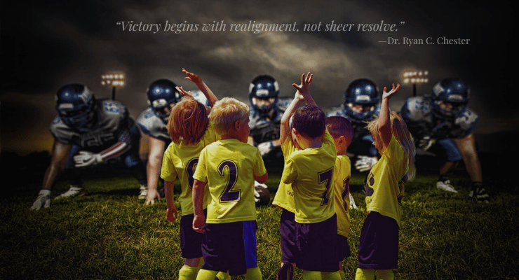 The power of engagement reframes how one perceives the opposition.